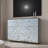 Solid Wood 6-Drawer Storage Chest