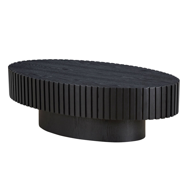 Modern Coffee Table, Matt Black