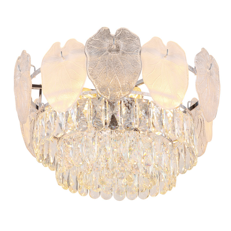Dombrowski Crystal Flush Mount