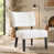 Ivory Faux Leather