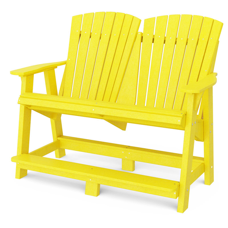 Heritage Double High Adirondack, Lemon Yellow