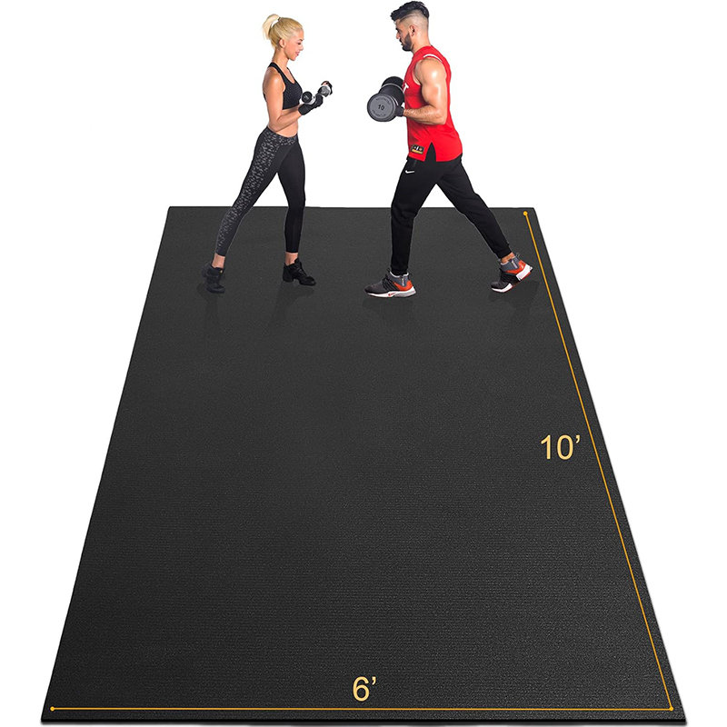 Large Exercise Mat 10x6 Ft Workout Mat Gym Flooring For Home Gym Mats Exercise Mats For Home Workout Thick Floor Mat For Fitness