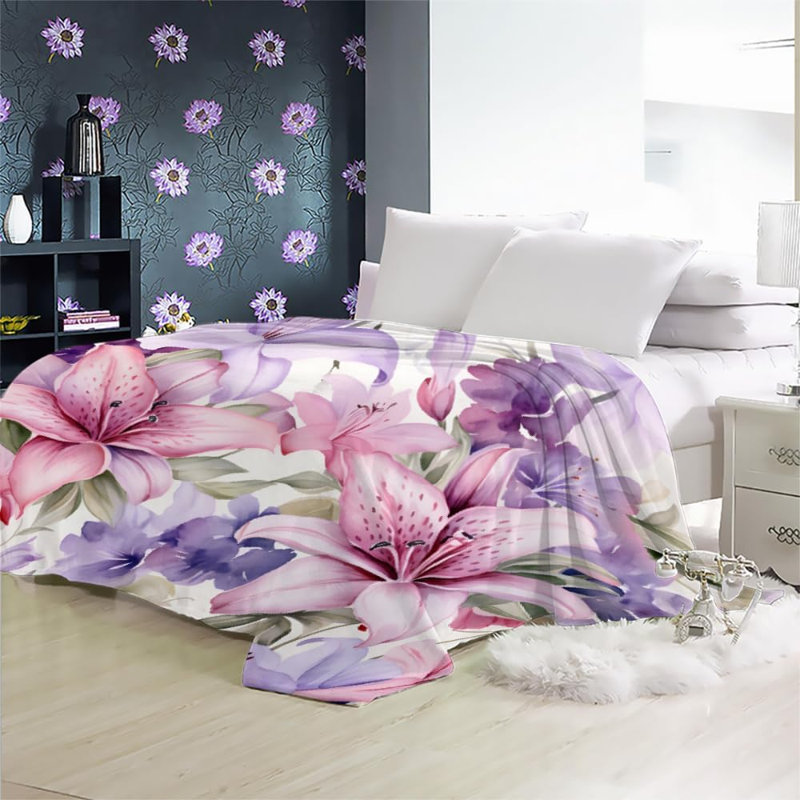 Couverture en molleton Wildflower, 30 x 40 po