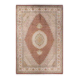 Classic One-of-a-Kind 6'8" X 9'7" Hand Knotted Area Rug