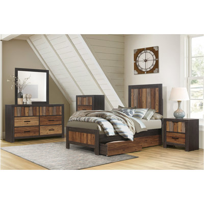 Ensemble de chambre à coucher avec panneau pour jeunes D Deb