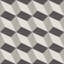 Twenties 4" x 4" Ceramic Patterned Wall & Floor Tile