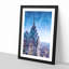 One Liberty Place In Philadelphia - Single Picture Frame Painting on MDF-56925318-56925319
