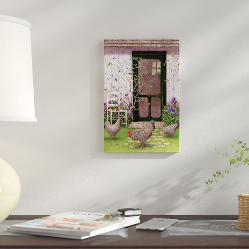 «Morning Patrol I», impression sur toile, H 18 po x l 12 po x P 1,5 po, Papier beaux-arts encadré noir, Pas de tapis