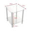 Matrix Glass Top End Table-19877479