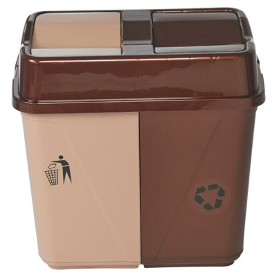 Plastic Kitchen Trash Can