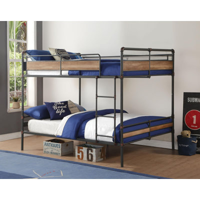 Maspeth Kids Queen Over Queen Bunk Bed