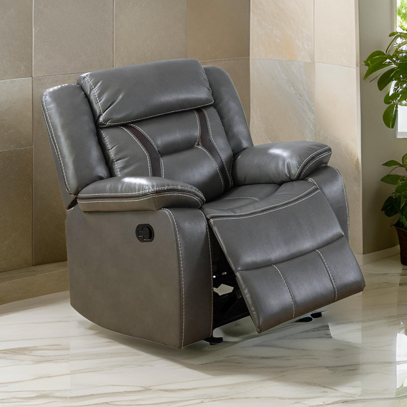 Fauteuil inclinable oscillant standard Annalia, Gris