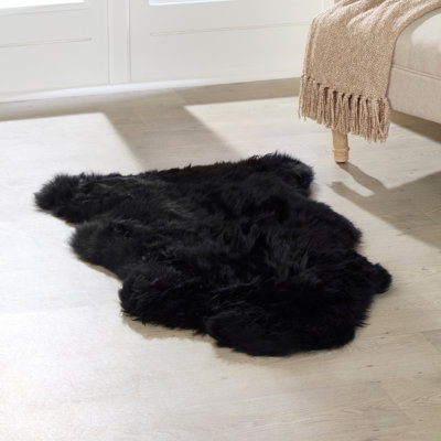 Olsson Solid Colour Sheepskin Area Rug