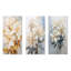 Fleurs de bouquet de rhododendrons simples - ensemble d'art mural en métal rhododendron de 3-813781210