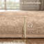 Solid Colour Machine Tufted Shag Area Rug-803864184