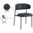 Lupita Upholstered Back Side Chair Dining Chair-89184576-89184563