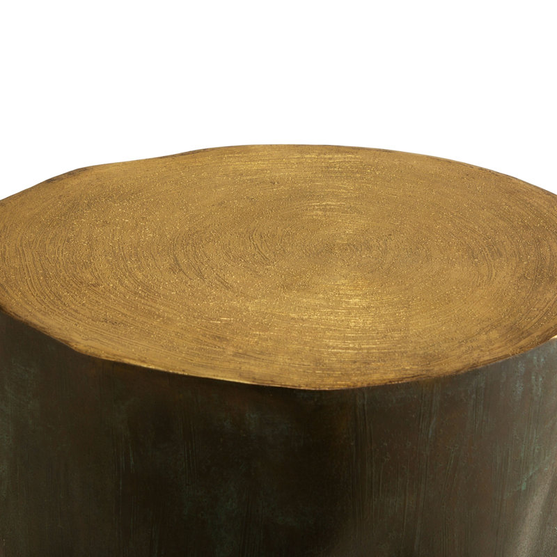 Etched Accent Stool