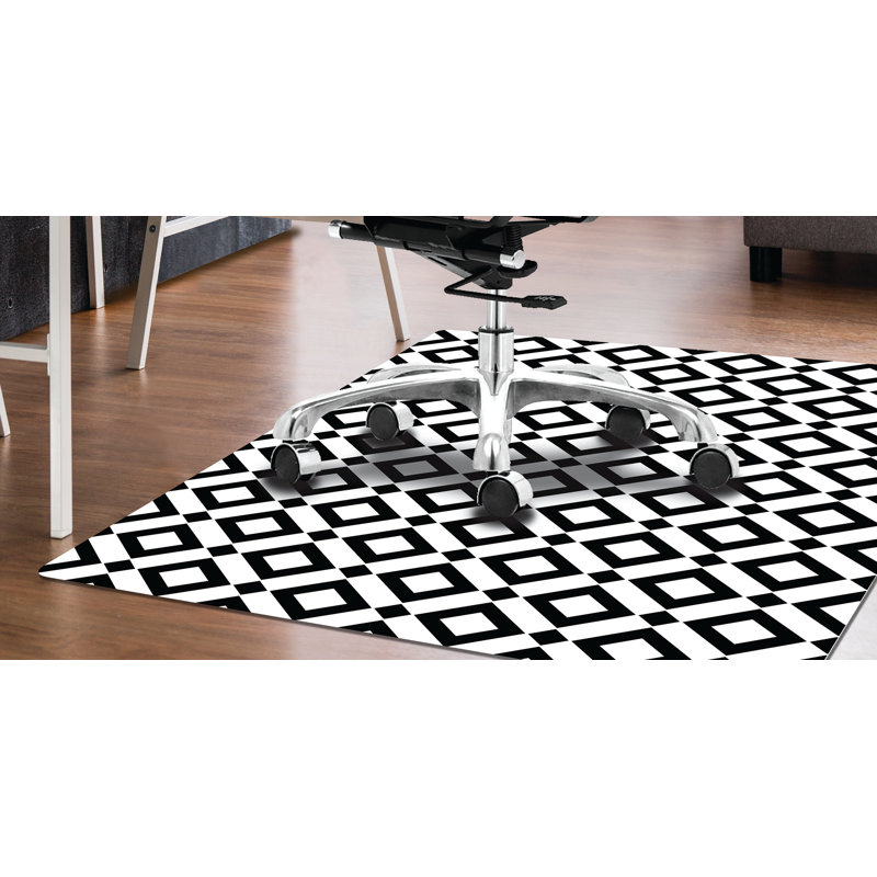 Tapis de chaise rectangulaire