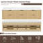 Meuble-lavabo mural 84 po en bois massif avec double vasque en acrylique et dosseret en acrylique-1785951121-1785951120