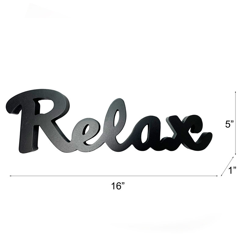Resie Text Letter Block