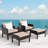 Beaudette 4 - Person Patio Conversation Set