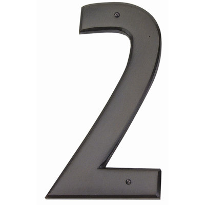 Mission 5-1/2" H Surface Mount House Number