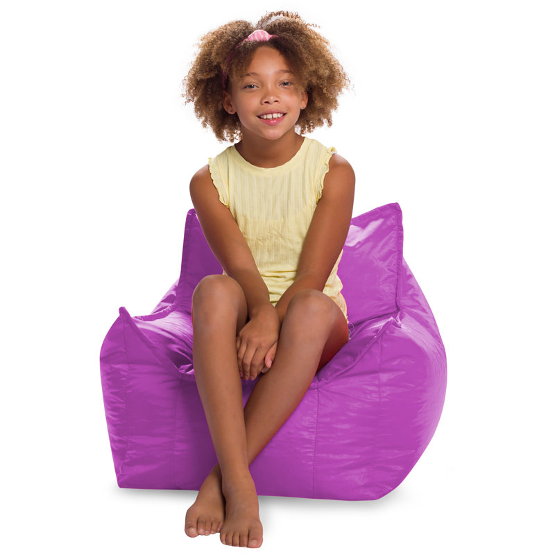 Fauteuil à billes Posh Creations, Mélange de polyester mauve
