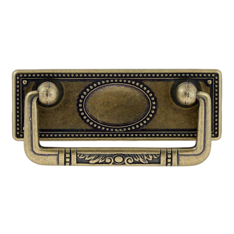 (Paquet de 5) Poignée rectangulaire 2-1 / 2 po Vintage
