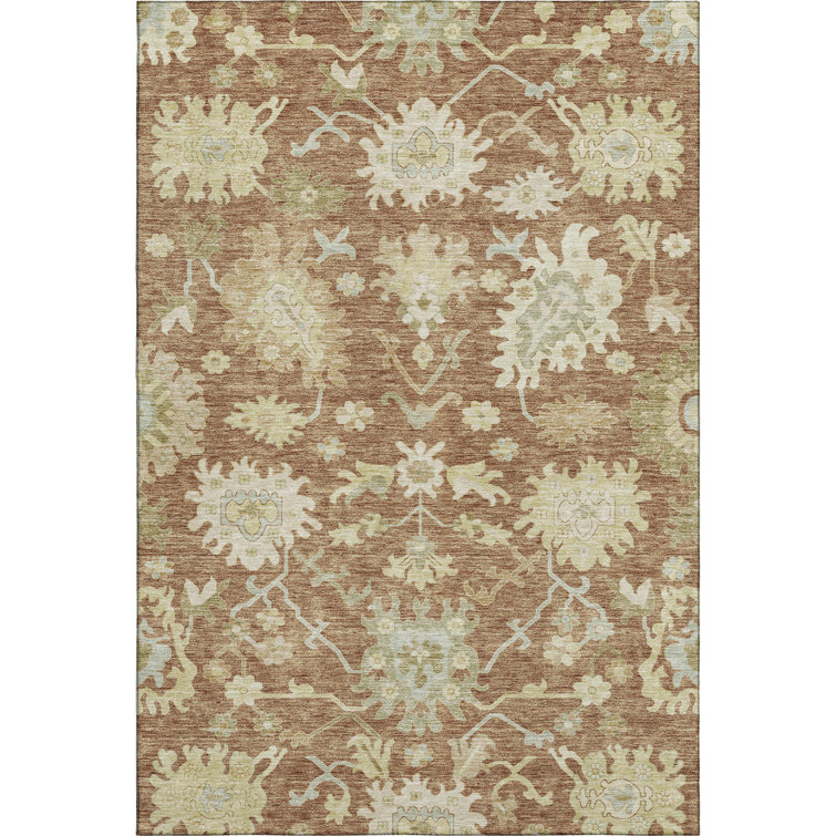 Premium Machine Washable Gurubaksh AMF1150 Global Rug