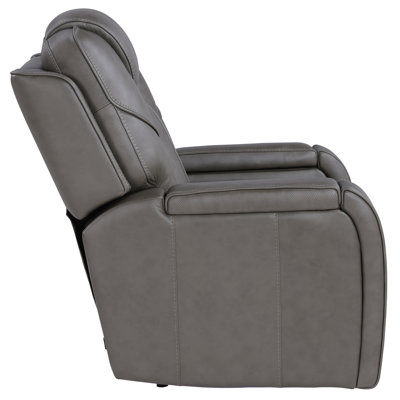 Fauteuil inclinable en cuir triple puissance Wachter