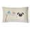 Coussin lombaire intérieur/extérieur en tissu christmas fait main