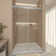 Gargy 57-60 in W x 78 in H Frameless Shower Door with Advanced Closing System