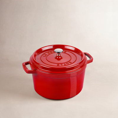 Deep Enameled Cast Iron Cocotte