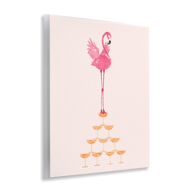 «Balancing Flamingo & Wine» par Ziwei Li