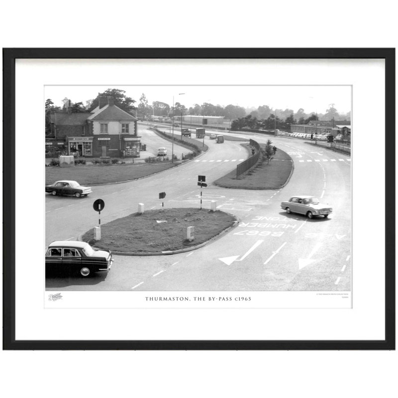 Thurmaston, The By Pass C1965 - Single Picture Frame Print, 63.3cm H x 83.5cm W x 2.3cm D