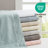 Spa Waffle Cotton Jacquard Antimicrobial Bath Towel 6 Piece Set-146421642