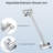 Shower Head Package: 10 Inch Rainfall & Handheld With 11 Extension Arm, 6 Modes, Clogging, Stainless Steel, Wall Mounted Square Showerhead Bundle: Spray Patterns, Leak Design,-126673627