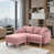 Bouclé rose