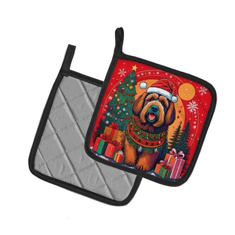 Paire de poignées Briard Christmas