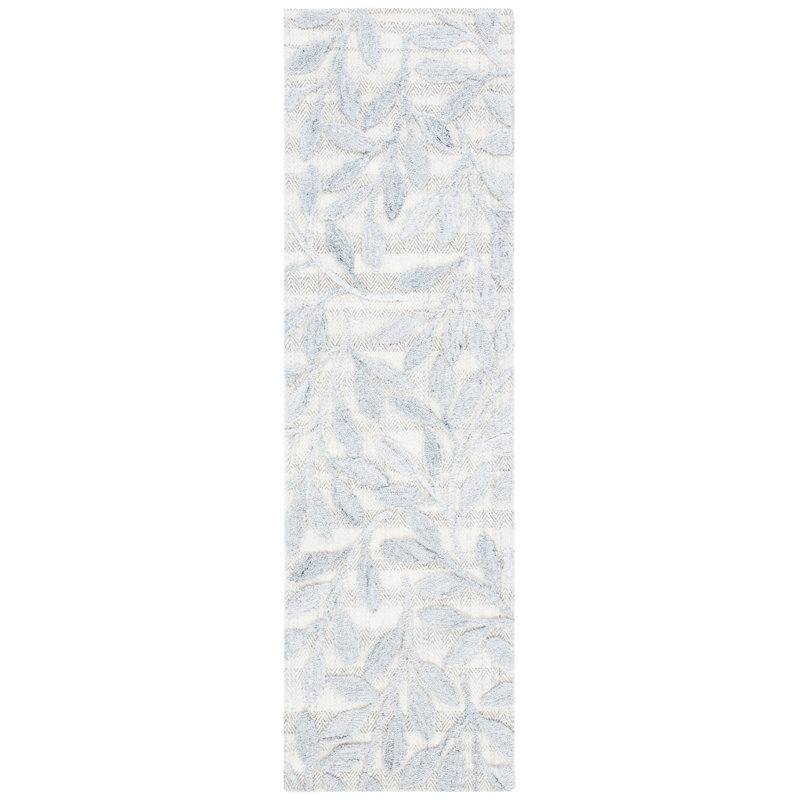 Blairsden Hand Tufted Performance Floral Rug, Runner 2'3" x 8'