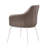 Teegan 19'' H Upholstered Metal Armchair-438107530-463156451