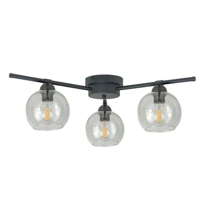 Bozon 3-light Flush Mount, White