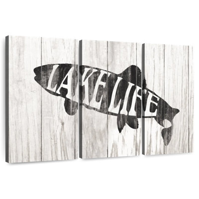 Plaque murale Kema Lake Life