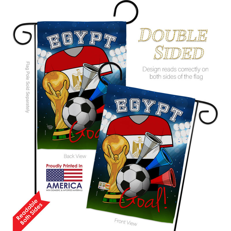 Ensemble de drapeaux 19 x 13 po en polyester Coupe du Monde