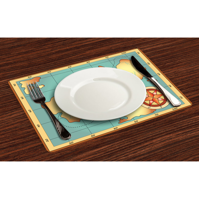 Carte de pouce 18,5" island map