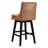 Zahara Neri Genuine Leather Swivel Counter & Bar Stool-129862410-117480005