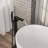 Relaxing Waterfall Flow Solid Brass Modern Bathroom Freestanding Tub Faucet