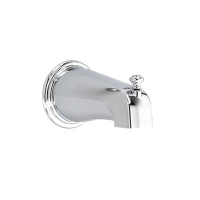 Garniture de bec de baignoire à fixation murale avec inverseur Deluxe
