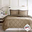 Ensemble d'édredon réversible en duvet synthétique pour lit simple / simple XL 3M Scotchgard-119744606-119744601