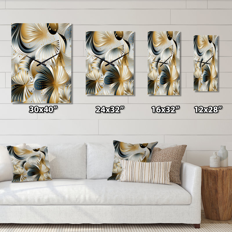 Jannay - Horloge murale glam, Grand